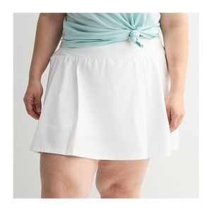 Tek Gear White Midi Skirt